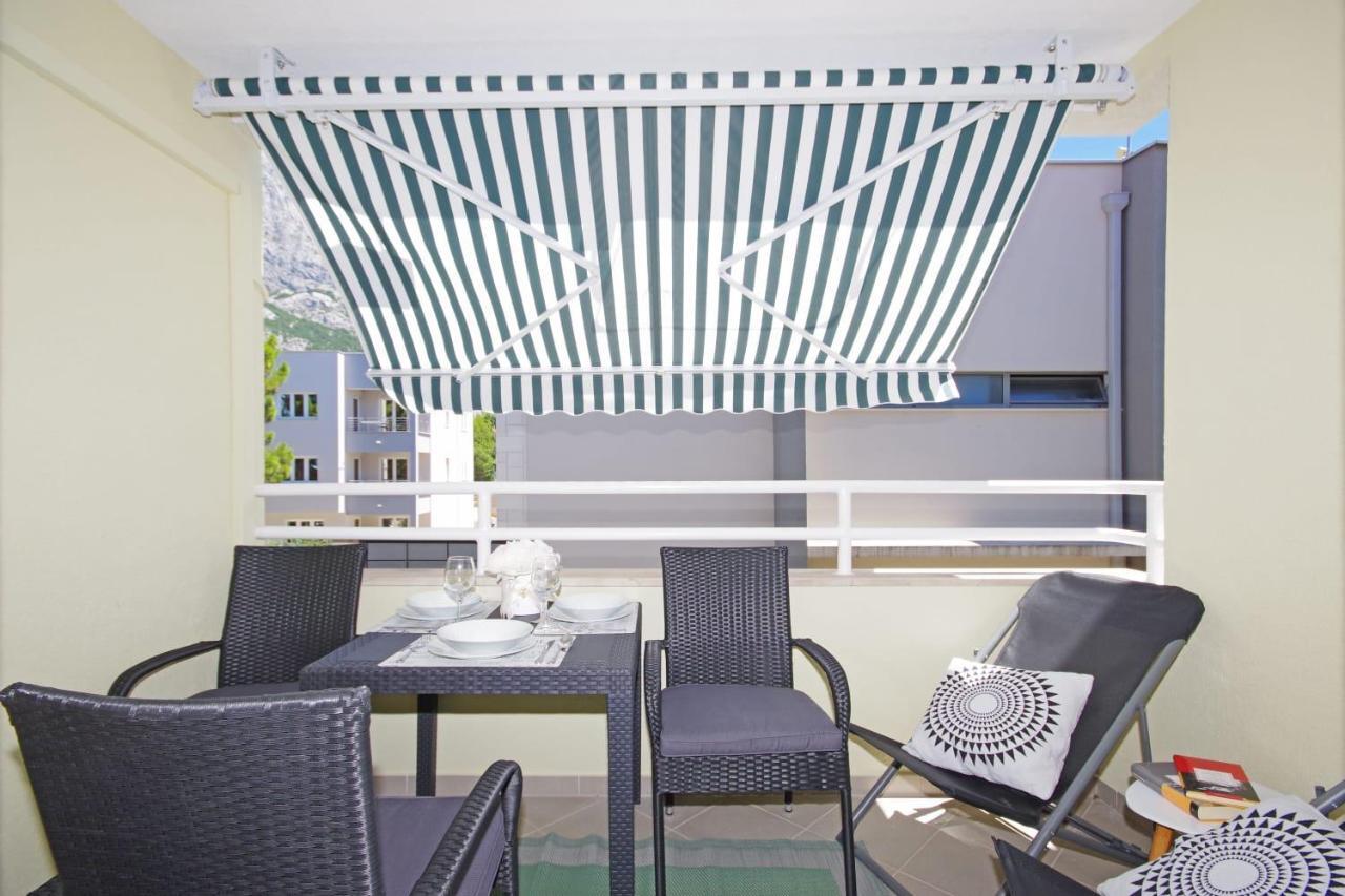 Apartment Dalija Baška Voda Exteriör bild